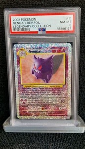 🔥 Pokemon PSA 8 NM MINT GENGAR LEGENDARY COLLECTION REVERSE 11/110 CLEAN 🔥
