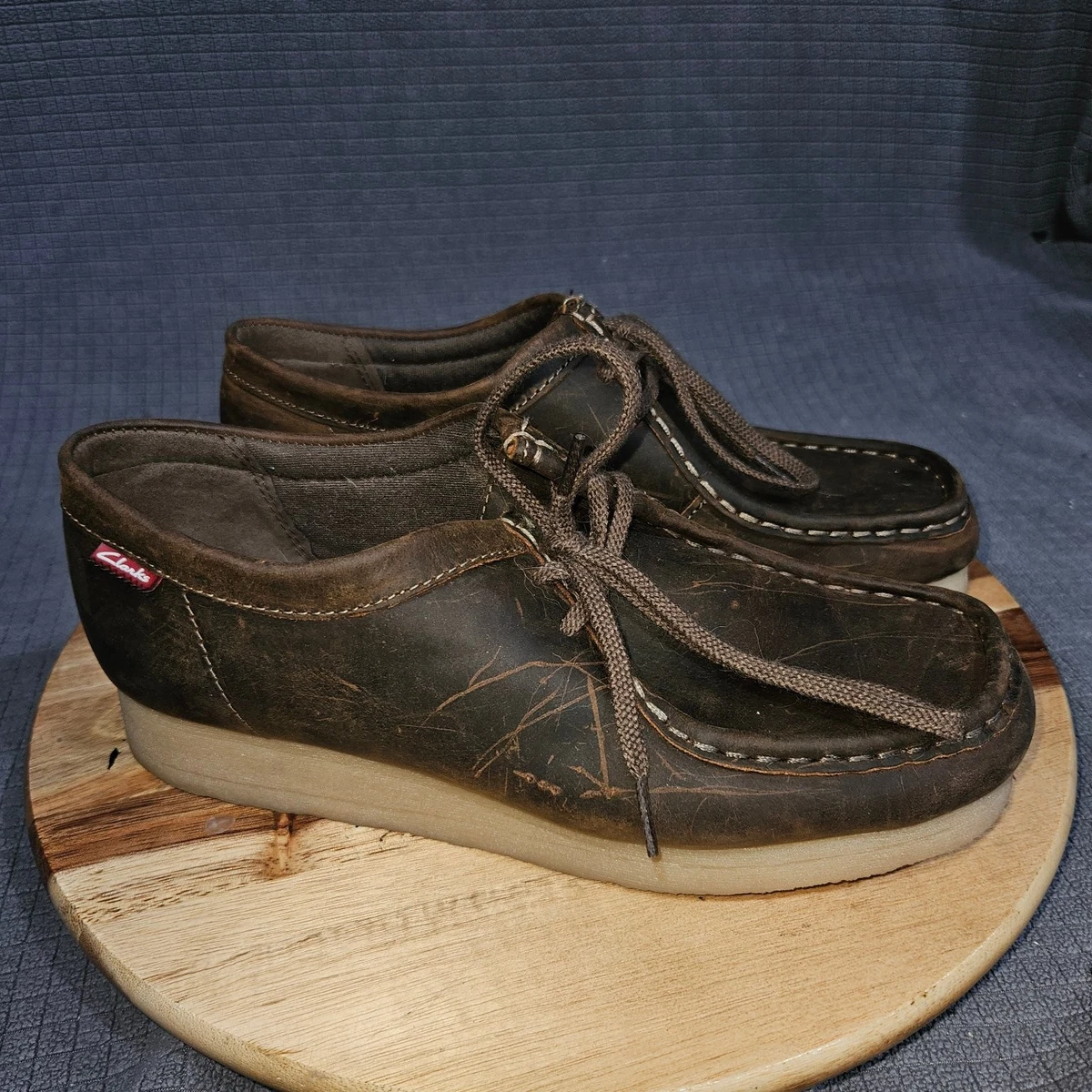 Clarks Wallabee Boots for Women Brown for sale - eBay
