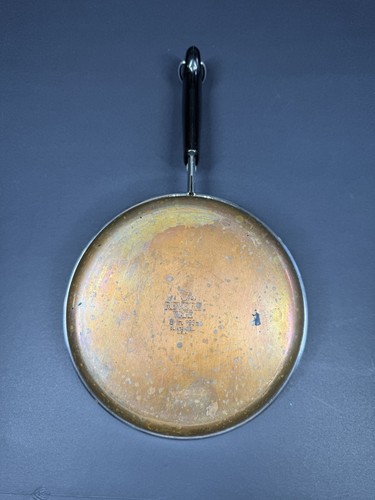 Copper Bottom Pans 3 Pc, 8" 10" And 12 Inch In Good Condition. - Picture 3 of 7