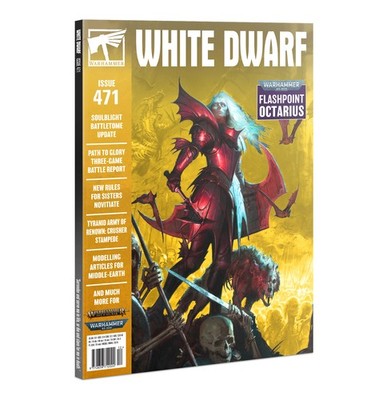 White Dwarf 471 December 2021 - Issue Warhammer 40k Age of Sigmar Pre-owned YHP