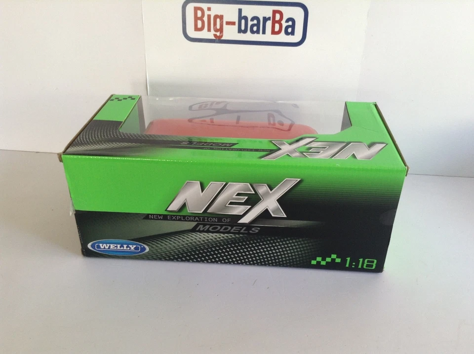 🔥Lot vintage🚗 WELLY VW BULLI T1 MICROBUS NEX PORSCHE  1:18 🍂 SPETTACOLARE 🍂☕ - Immagine 4 di 4