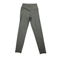 OFFLINE by Aerie Real Me 7/8 Leggings Gray Green Crossover High Rise Medium