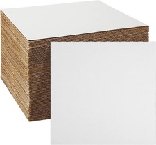 Durable 50 Pack Corrugated Cardboard Sheets for Safe Shipping  DIY Crafts