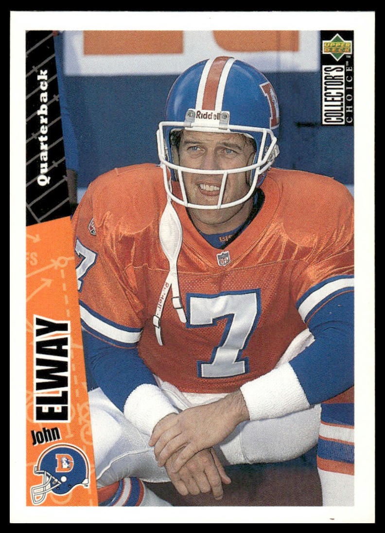 1996 Collector's Choice #116 John Elway Denver Broncos