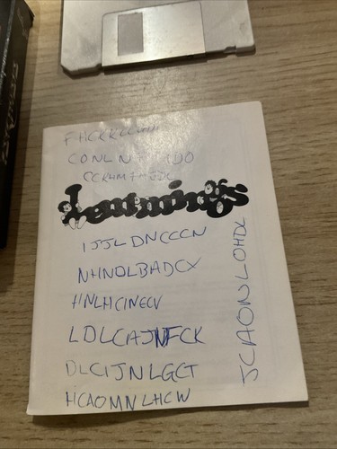 LEMMINGS Commodore Amiga - Spiel-Disc - kostenloser UK-Versand - Bild 4 von 5