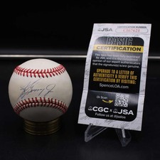 Ken Griffey Jr. Signed Rawlings OAL Baseball Mariners Autograph JSA ZJ22491
