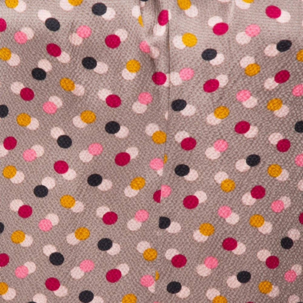 Abito Kenzo multicolore astratto stampa a pois a pois stampa a pois seta M