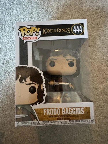 Funko Pop! Vinyl: The Lord of the Rings - Frodo Baggins #444 W/Protector