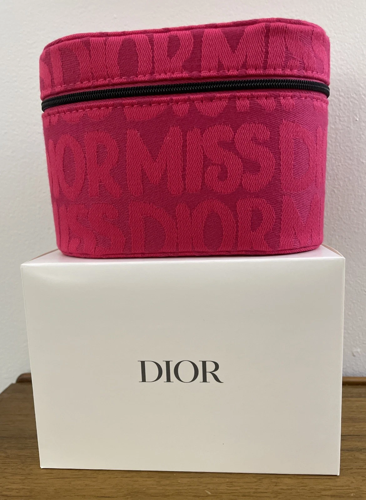 Miss Dior Mini Makeup Vanity Case Pink NIB