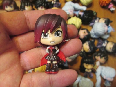 RWBY RUBY SERIES 3 RUBY FIGURINE MINIS BLIND BOX OPEN COMPLETE With BOX & BAG