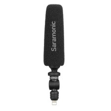 Unidirectional Micro-Shotgun Microphone with Lightning for Apple iPhones and ...