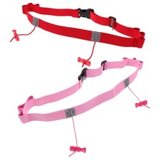 2 PCS Race Belt Running for Number Team Reflective Riding