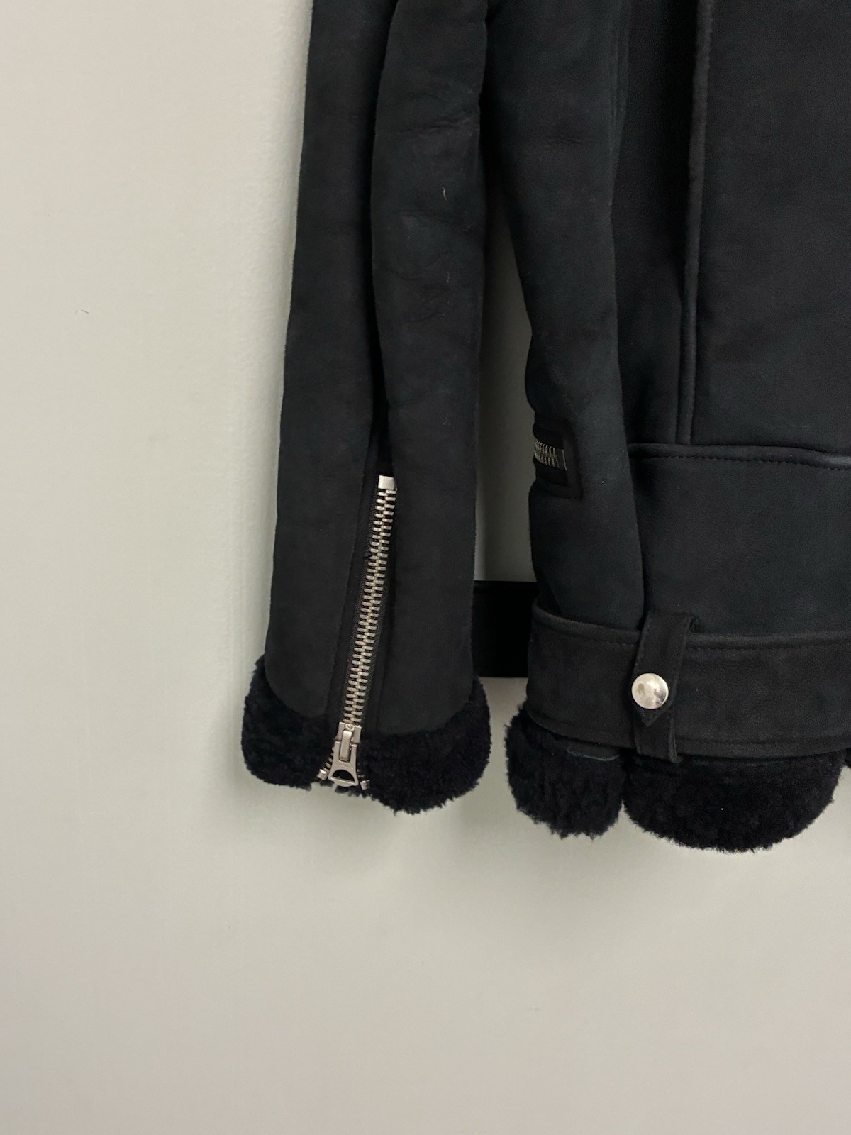 $4400 Acne Studio Merlyn Shearling Jacket Size 34 Small image 6