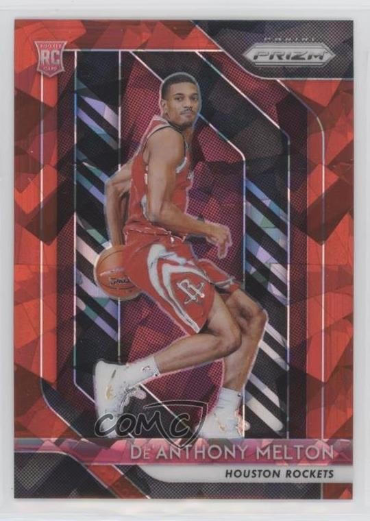 2018-19 Panini Prizm Red Ice Prizm De'Anthony Melton #4 Rookie RC 04an