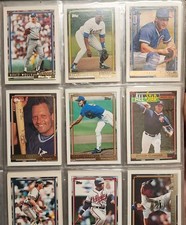 1992 Topps MLB Gold Winner Parallel 18 Cards- Johnson Sheffield Clemens Brett