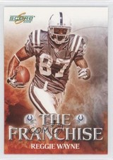 2008 Score The Franchise Reggie Wayne #F-16 0z1
