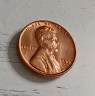 1955-S AU++ Red Lincoln Wheat Cent ~ Free Shipping! #1