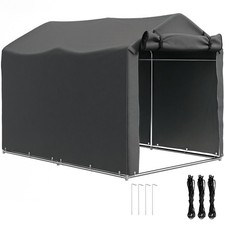 Image of Garden Storage Tent – Weatherproof Bike/Motorbike Shelter for Tools & Pool Gear