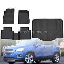 3d Tpe Floor Mats Trunk Cargo Liner Fits 2013-2022 Chevy Trax Buick Encore