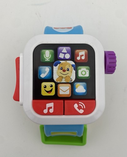 Fisher-Price Laugh And Learn Time to Learn Smart Watch With Lights & Music Works