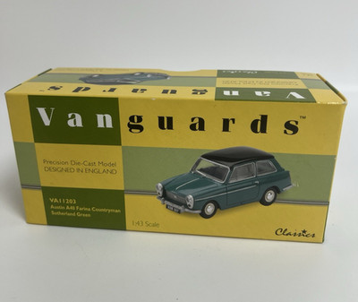 Vanguards 1:43 Austin A40 Farina Countryman Sutherland Green Classics VA11203