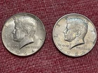 New Listing1964 kennedy half dollar Silver  lot of 2 FREE SHIPPING
