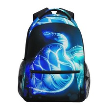 ZZKKO Magic Sea Turtle Boys Girls School Computer Backpacks Book Bag Travel H...