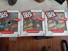 3 Tech Deck Flip SK8SHOP 6 Pack Finger Skateboards-GIRL,ZERO & FLIP Bonus Pack