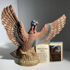 Vintage Austin Nichols Wild Turkey Lore 1979 Series 2 #1 Empty Liquor Decanter