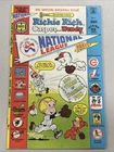 Richie Rich Casper & Wendy Harvey Comic Baseball National League #1 1976 MLB