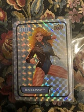 BLACK CANARY B-6 2023-24 Upper Deck DC Annual BACKSCATTERS
