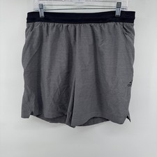Adidas Shorts Mens Large Aero Ready Axis Woven 3.0 Training Shorts Gray  Black