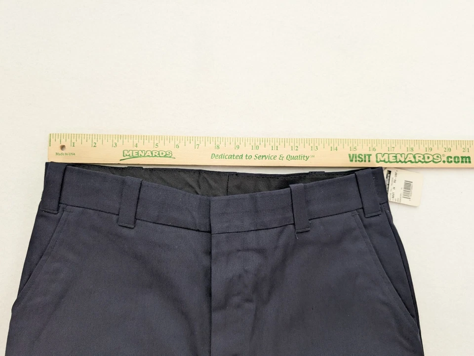 Horace Small Men's Pants Size 34x32 Work Uniform Blue - Image 4 of 4