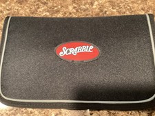 Scrabble Crossword Game Folio Edition w/ Zipper Case Travel