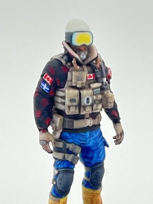 Ubisoft 3D printed collectibles Rainbow Six Siege Buck 2.5'' - M47