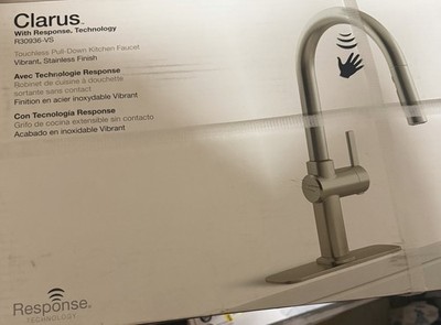 Kohler Clarus Touchless Pull-Down Kitchen Faucet in Stainless Steel