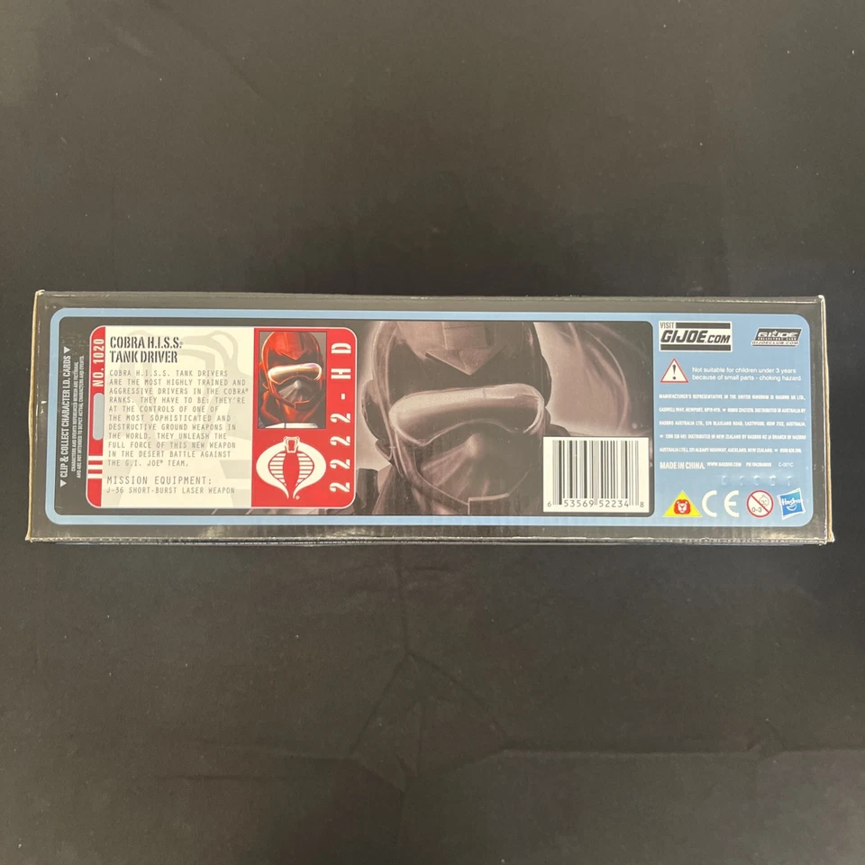 G.I. JOE - HISS бак V5 Pursuit Of Cobra включает бак драйвер Hasbro 2010 новый!!! - Изображение 2 из 4