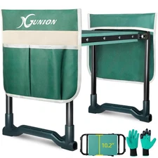 Garden Kneeler and Seat Gardening Stool Heavy Duty Kneeling Bench with Handles