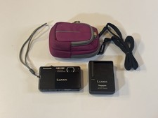 Panasonic LUMIX DMC-FP3 14.1MP Digital Camera Black with Case, Charger, Battery