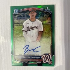 2025 Bowman Chrome - Prospect Autographs Brayan Cortesia, Brayan Cortesia...