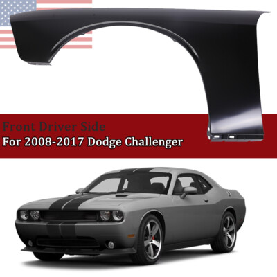 1x Front LH Left Driver Side Fender For 2008-2022 Dodge Challenger
