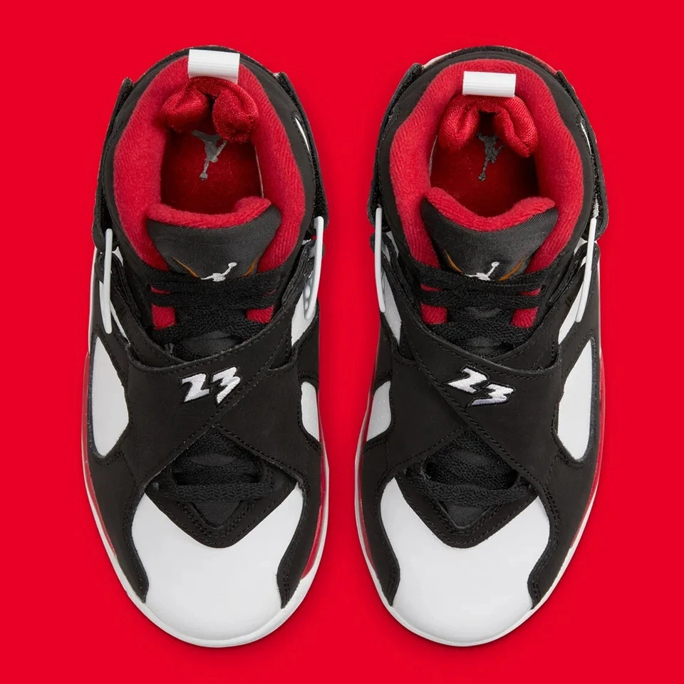 Nike Air Jordan 8 Paprika Negro Blanco Cañón Dorado Retro DO8731-601 GS Tallas Foto 4 de 4