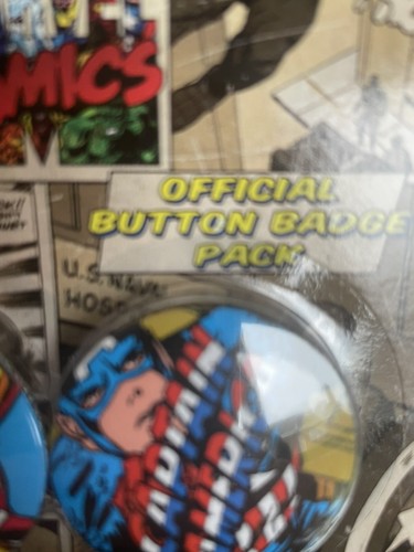 RARE MARVEL 2010 COLLECTABLE PIN PADGE SETS X 10 SEALED SETS OFFICIAL MARVEL - Picture 10 of 14