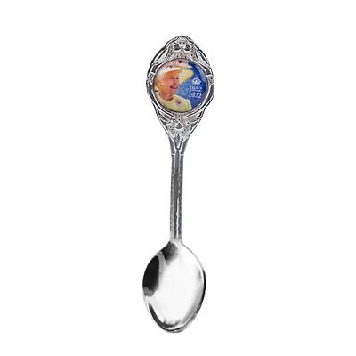 Königin Platinum Jubilee 2022 Gedenkausgabe Löffel Hrh , Sie majesty 70th