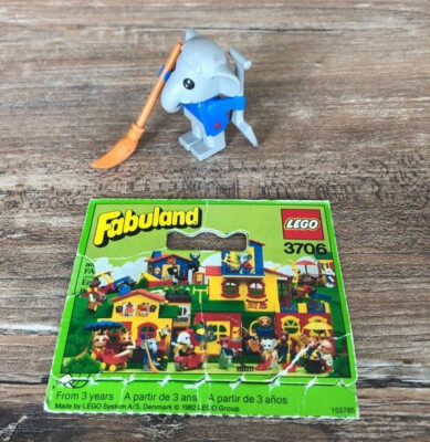 Lego Vintage Fabuland 3706 Elmer Elefant komplett