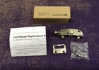 Andersen Window Sash Lock w/ Keeper/Screws SATIN NICKEL Color - Series 200