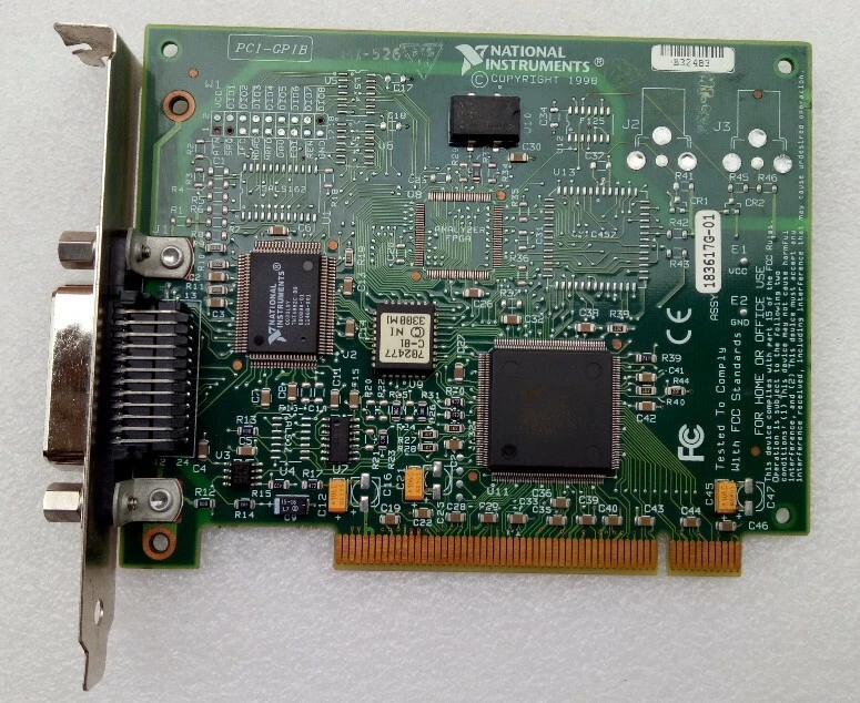 National Instruments NI PCI-GPIB IEEE 488.2 Interface Adapter 183617K 01 - Image 3 of 4