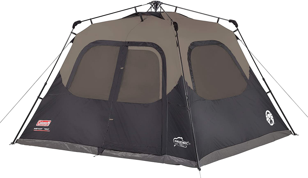 Coleman Cabin Camping Tent with Instant Setup in 60 Seconds 4 or 6