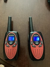 Retevis RT628 Walkie Talkies FRS Walkie Talkie Long Range Red 2 Pack