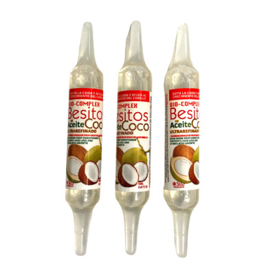 3 Ampoulles Bioactivo Bio Complex High Shine Hair Conditioner Coconut Oil